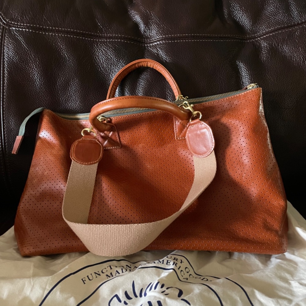 Blair Ritchey Mini Hugh | Perforated Chestnut
